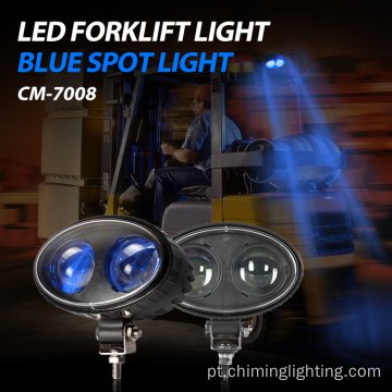 8W Red Blue Spot Forklift LED Light Forklift Safety Aviso Light Light Light for Forklift Warehouse Truck